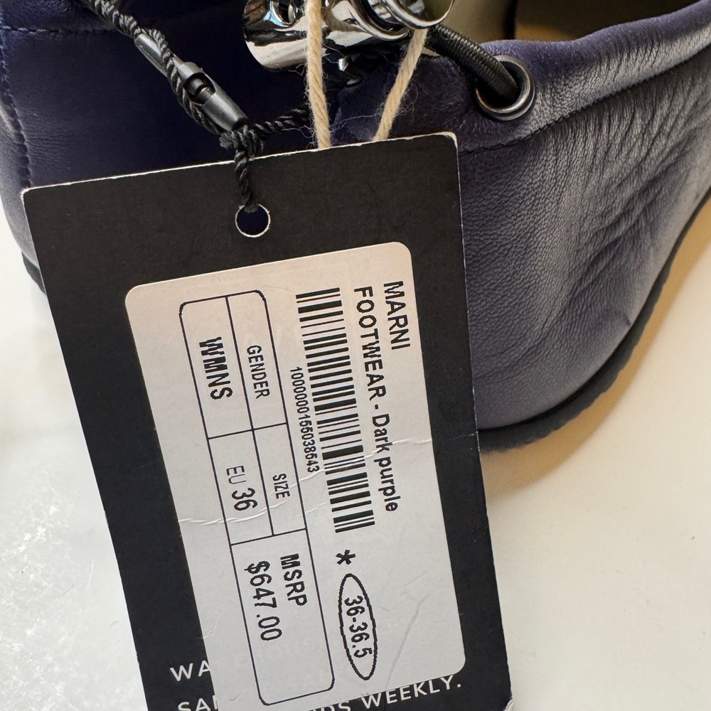 Marni Soft Leather Ballet Flats. Size 36 - Picture 15 of 15
